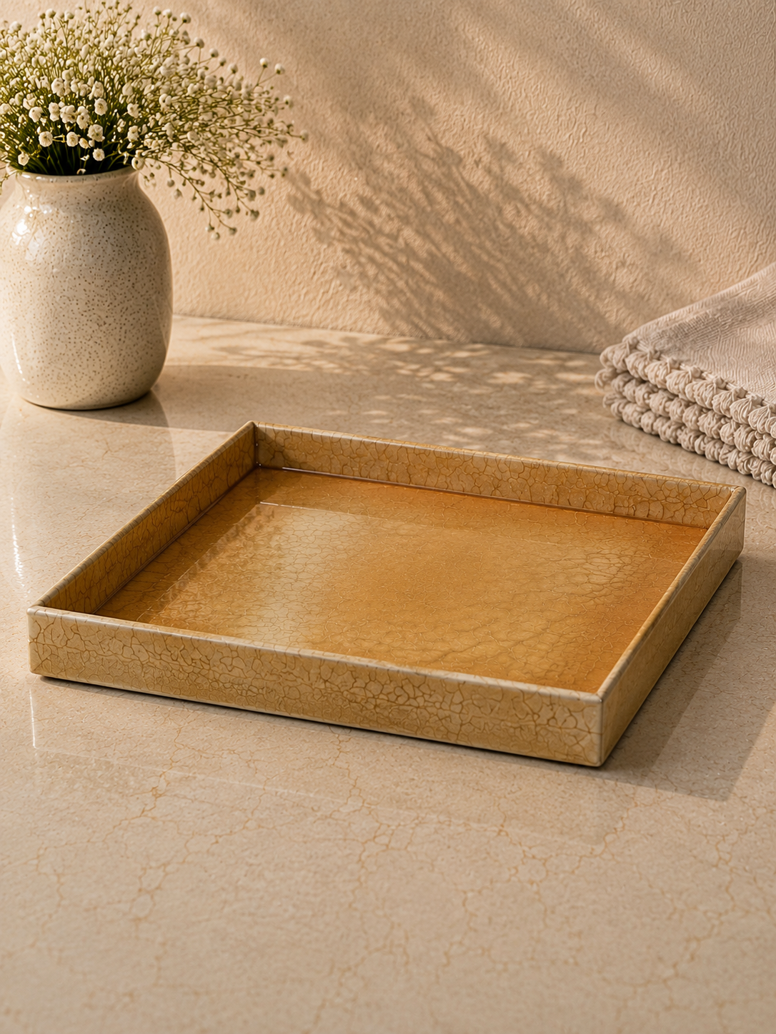Pastel Accent Tray - Handcrafted Photo Frame | Chandan Art Gallery Delhi