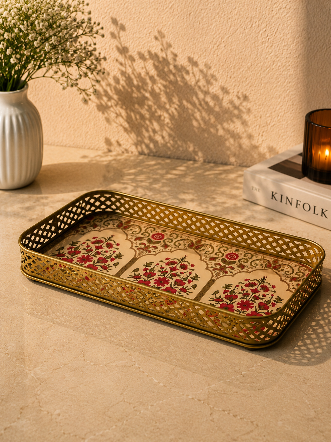 Contemporary Line Tray - Handcrafted Photo Frame | Chandan Art Gallery Delhi